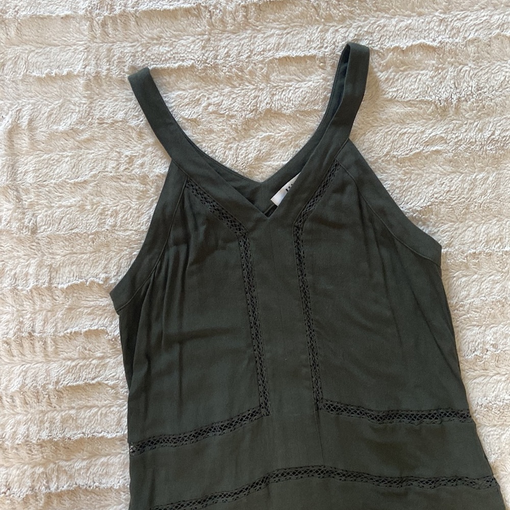 Ro & De Green Tank Top